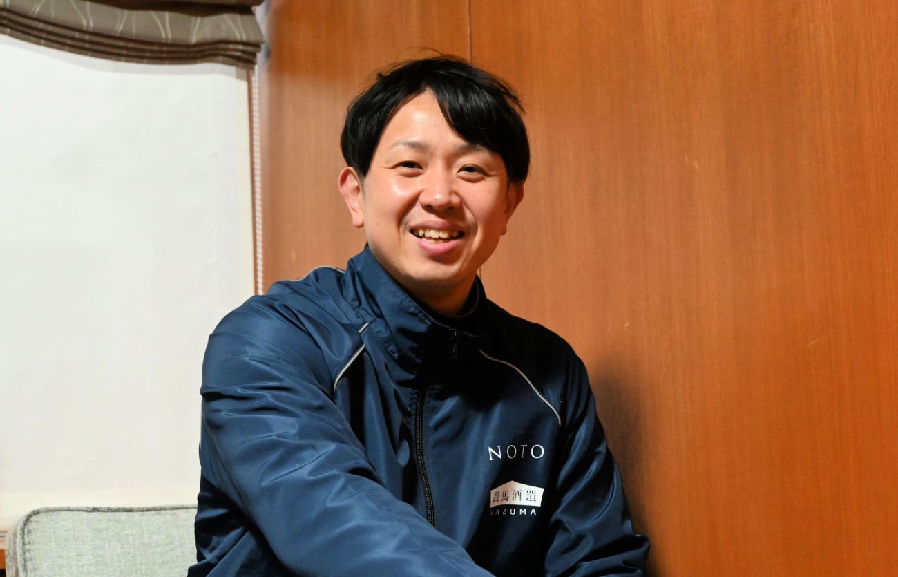 数馬酒造株式会社 代表取締役 数馬嘉一郎氏
